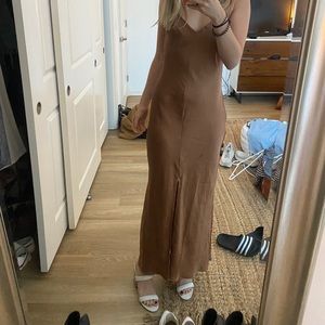 Free people maxi slip dress